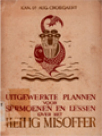 Image of Uitgewerkte Plannen Voor Sermoenen En Lessen Over Het Heilig Misoffer III: De Mis Der Geloovigen