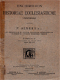 Enchiridion Historiae Ecclesiasticae Universae II