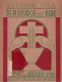 Image of De H. Liturgie Der Kerk Bron Van Geestelijk Leven