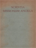 Scientia Missionum Ancilla: Clarissimo Doctori Alphons Ioannni Mariae Mulderso