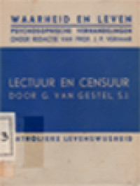 Lectuur En Censuur