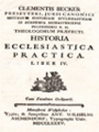 Image of Historia Ecclesiastica Practica IV