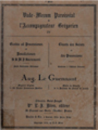 Image of Vade-Mecum Paroissial De L'accompagnateur Grégorien IV: Cantus Ad Processiones Et eBenedictiones S. S. M. I. Sacramenti / Chants Des Saluts Et Des Procession