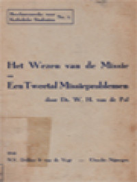 Image of Het Wezen Van De Missie En Een Tweetal Missieproblemen