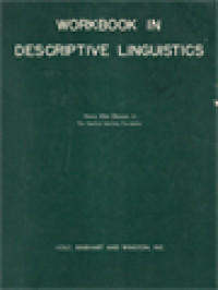 Workbook In Descriptive Linguistics