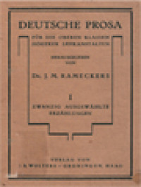 Image of Deutsche Prosa I: Zwanzig Ausgewählte Erzählungen