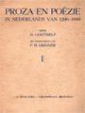 Proza En Poëzie In Nederlands Van 1200-1880 I