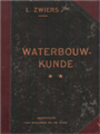 Image of Waterbouwkunde II: Sluizen