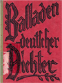 Image of Balladen Deutscher Dichter Von Bürger Bis Zur Gegenwart
