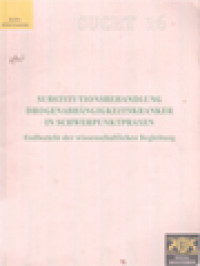 Image of Substitutionsbehandlung Drogenabhängigkeitskranker In Schwerpunktpraxen: Endbericht Der Wissenschaftlichen Begleitung