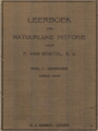 Leerboek Der Natuurlijke Historie I: Dierkunde