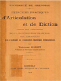 Exercices Pratiques d'Articulation Et De Diction