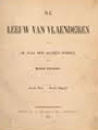 Image of De Leeuw Van Vlaenderen Of De Slag Der Gulden Sporen I