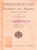 Derksen En De Laive: Leerboek Der Algebra II