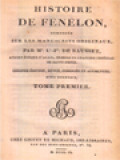 Histoire De Fénélon III: Composée Sur Les Manuscrits Originaux