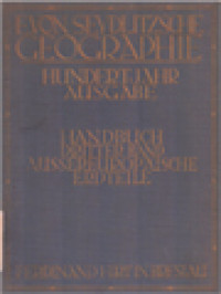 Image of Handbuch, Dritter Band: Aussereuropäische Erdteile: Asien, Afrika, Australien Mit Ozeanien, Amerika, Polargebiete, Meere