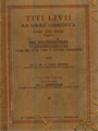 Image of Titi Livii: Ab Urbe Condita Libri XXI-XXIII