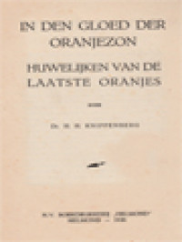 In Den Gloed Der Oranjezon: Huwelijken Van De Laatste Oranjes