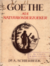 Image of Goethe Als Natuuronderzoeker: Met 14 Afbeeldingen