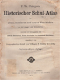 Image of Historischer Schul-Atlas: Zur Alten, Mittleren Und Neuen Geschichte
