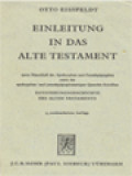 Einleitung In Das Alte Testament: Entstehungsgeschiechte Des Alten Testaments