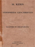 Verspreide Geschriften: Register En Bibliografie