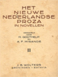 Het Nieuwe Nederlandse Proza In Novellen II