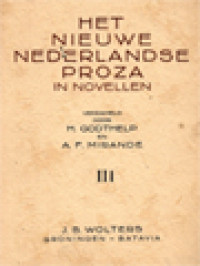 Image of Het Nieuwe Nederlandse Proza In Novellen III