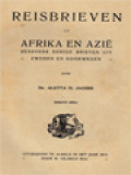 Reisbrieven Uit Afrika En Azië: Benevens Eenige Brieven Uit Zweden En Noorwegen I