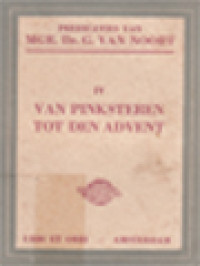 Van Pinksteren Tot Den Advent IV