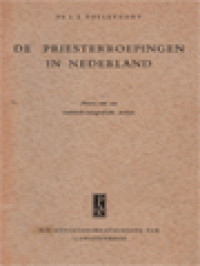 De Priesterroepingen In Nederland: Proeve Van Een Statistisch-Sociografische Analyse