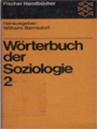 Image of Wörterbuch Der Soziologie 2: Gruppe Politische Parteien