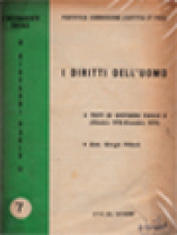 L'insegnamento Sociale Di Giovanni Paolo II (7): I Diritti Dell'Uomo