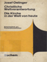 Image of Christliche Weltverantwortung: Die Kirche In Der Welt Von Heute