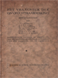 Het Vraagstuk Der Onvruchtbaarmaking: Beschouwingen, Samengevoegd Vanwege De Vereeniging Van R.K. Gestichtsartsen, Naar Aanleiding Van Het Congres 1936 Te Nijmegen