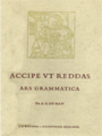 Image of Accipe Vt Reddas Ars Grammatica