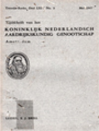 Tijdschrift Van Het Koninklijk Nederlandsch Aardrijkskundig Genootschap Amsterdam (Mei 1947)