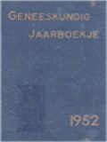 Geneeskundig Jaarboekje 1952: Notitiekalender I (Januari-Maart)