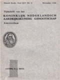 Tijdschrift Van Het Koninklijk Nederlandsch Aardrijkskundig Genootschap Amsterdam (November 1948)