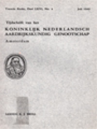 Image of Tijdschrift Van Het Koninklijk Nederlandsch Aardrijkskundig Genootschap Amsterdam (Juli 1949)