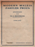 Modern Maleis Zakelijk Proza: Uitgekozen En Voorzien Van Een Aanvullende Woordenlijst