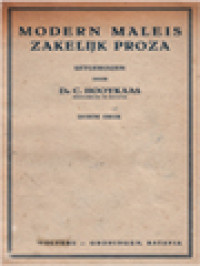 Image of Modern Maleis Zakelijk Proza: Uitgekozen En Voorzien Van Een Aanvullende Woordenlijst