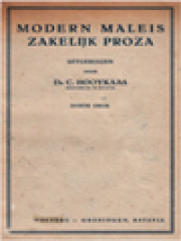 Modern Maleis Zakelijk Proza: Uitgekozen En Voorzien Van Een Aanvullende Woordenlijst