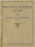 Maatschappijleer