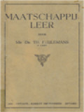 Maatschappijleer