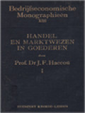 Handel En Marktwezen In Goederen I