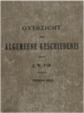 Overzicht Der Algemeene Geschiedenis II (Sinds ± 1715)