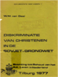 Image of Diskriminatie Van Christenen In De Sovjet-Grondwet