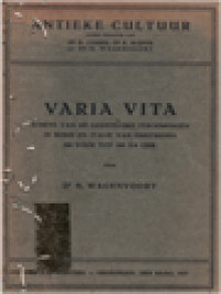 Varia Vita: Schets Van De Geestelijke Stroomingen In Rome En Italië Van Omstreeks 200 Vóór Tot 200 Na Chr