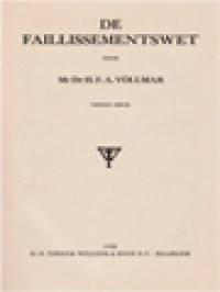 Image of De Faillissementswet